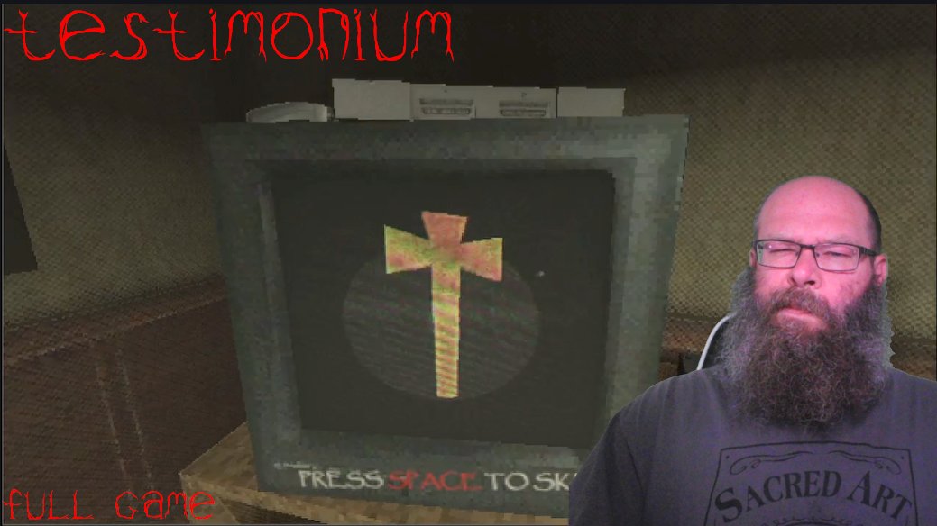 pnwbeard's tweet image. What is up with this Tape? 📼 Let&apos;s Play Testimonium [Full Game] by @notsospecialdev just posted on my YouTube. Don&apos;t forget to subscribe to the channel, like the video, leave a comment and share the video! #horror #gaming #horrorgaming #testimonium youtu.be/vvbwVRDH5KE