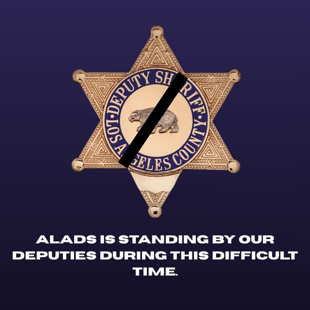 aladsonline's tweet image. ALADS is standing by our deputies during this difficult time.