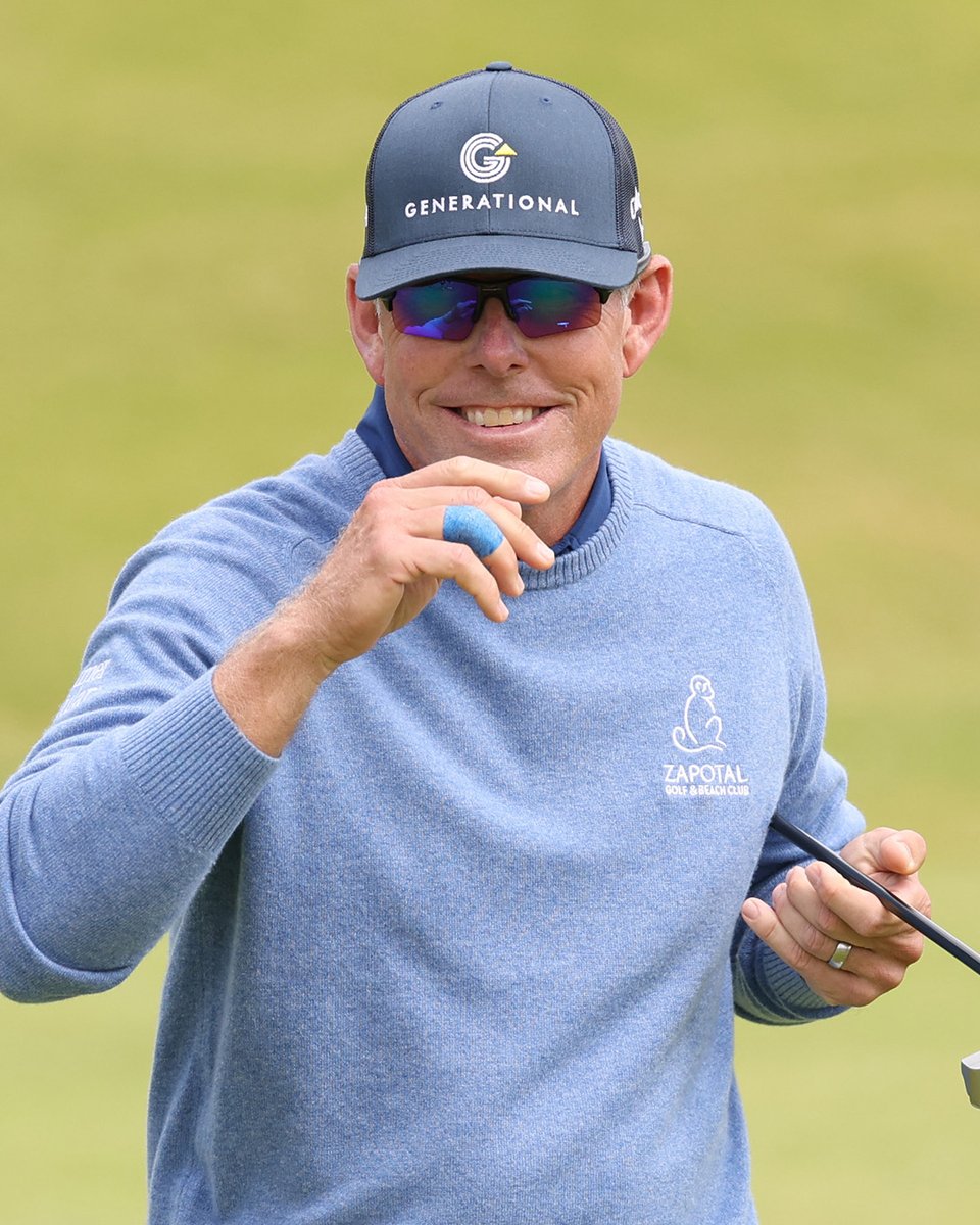 ChampionsTour's tweet image. For the first time since 2013, Justin Leonard will play the weekend @TheOpen!
He made the cut with rounds of 70-73 at Royal Portrush.