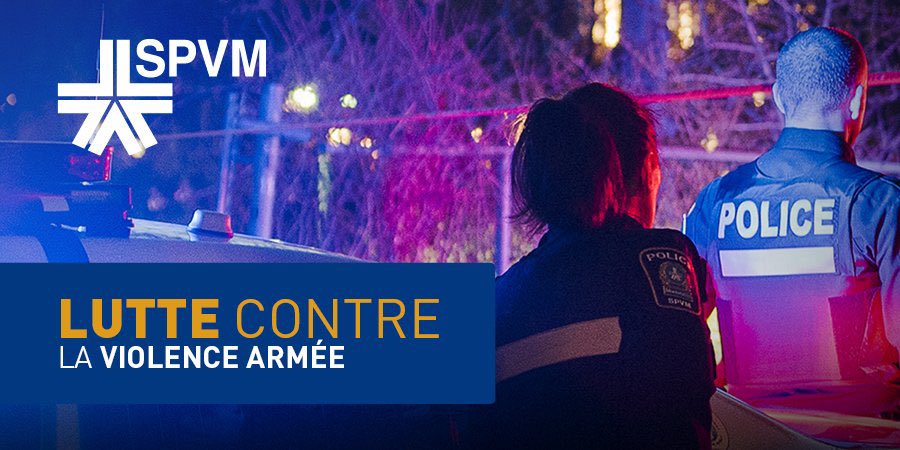 SPVM's tweet image. Le SPVM a procédé à l’arrestation de plusieurs suspects relativement à trois événements distincts de violence armée survenus récemment.
Détails ➡️ spvm.qc.ca/fr/Communiques…