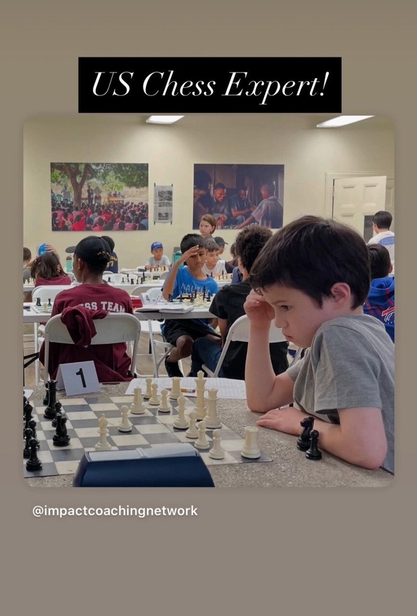 Join us in congratulating Milo S. on breaking 2,000 USCF and securing the title of US Chess Expert at the tender age of 8!!! According to our partners at Impact Coaching, Milo currently sits second-highest 8-year-old in the US.