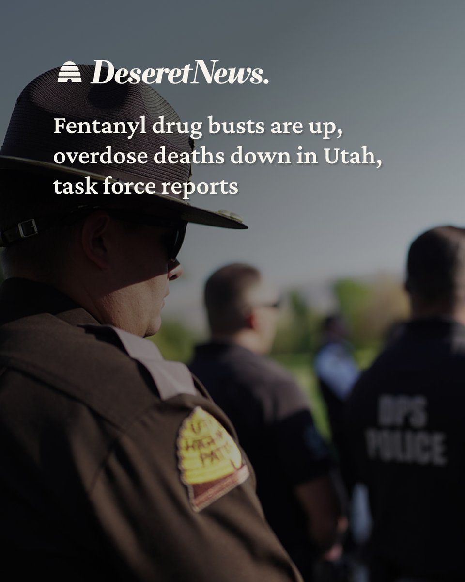 GovCox's tweet image. Since January, we’ve taken over 4.3 million fentanyl dosage units off our streets. And now under HB 87, large-scale trafficking is a first-degree felony, so every bust brings real consequences.
Each dose we intercept moves us closer to a critical goal of my second term: cut Utah…