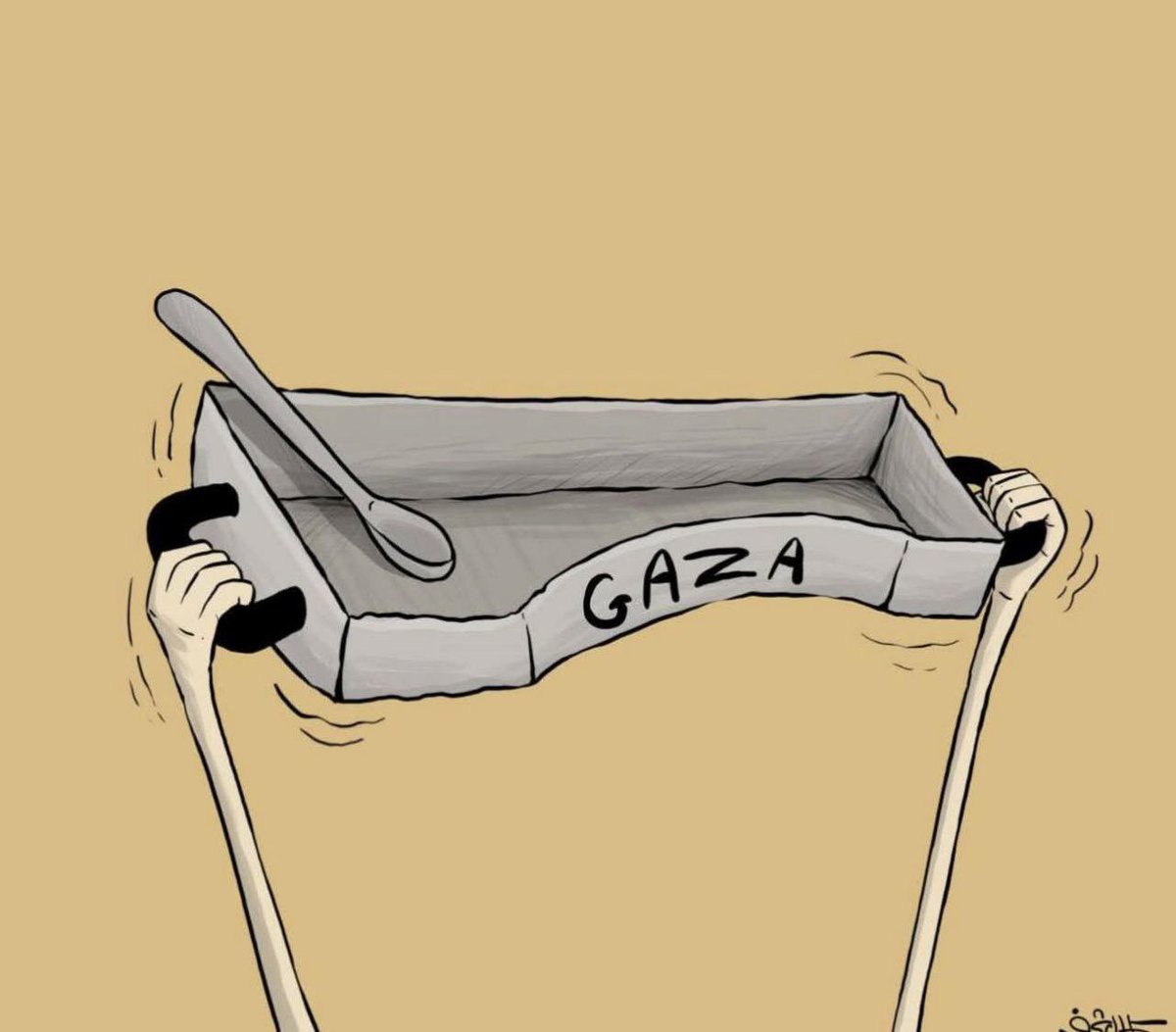 Gaza is starving!