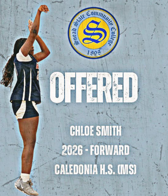 Grateful to announce that after a great conversation with Coach Kenny Hill, I have received another offer from <a href="/SneadWBB/">Snead State Women's Basketball</a> I am beyond blessed to have this opportunity! 💙💛