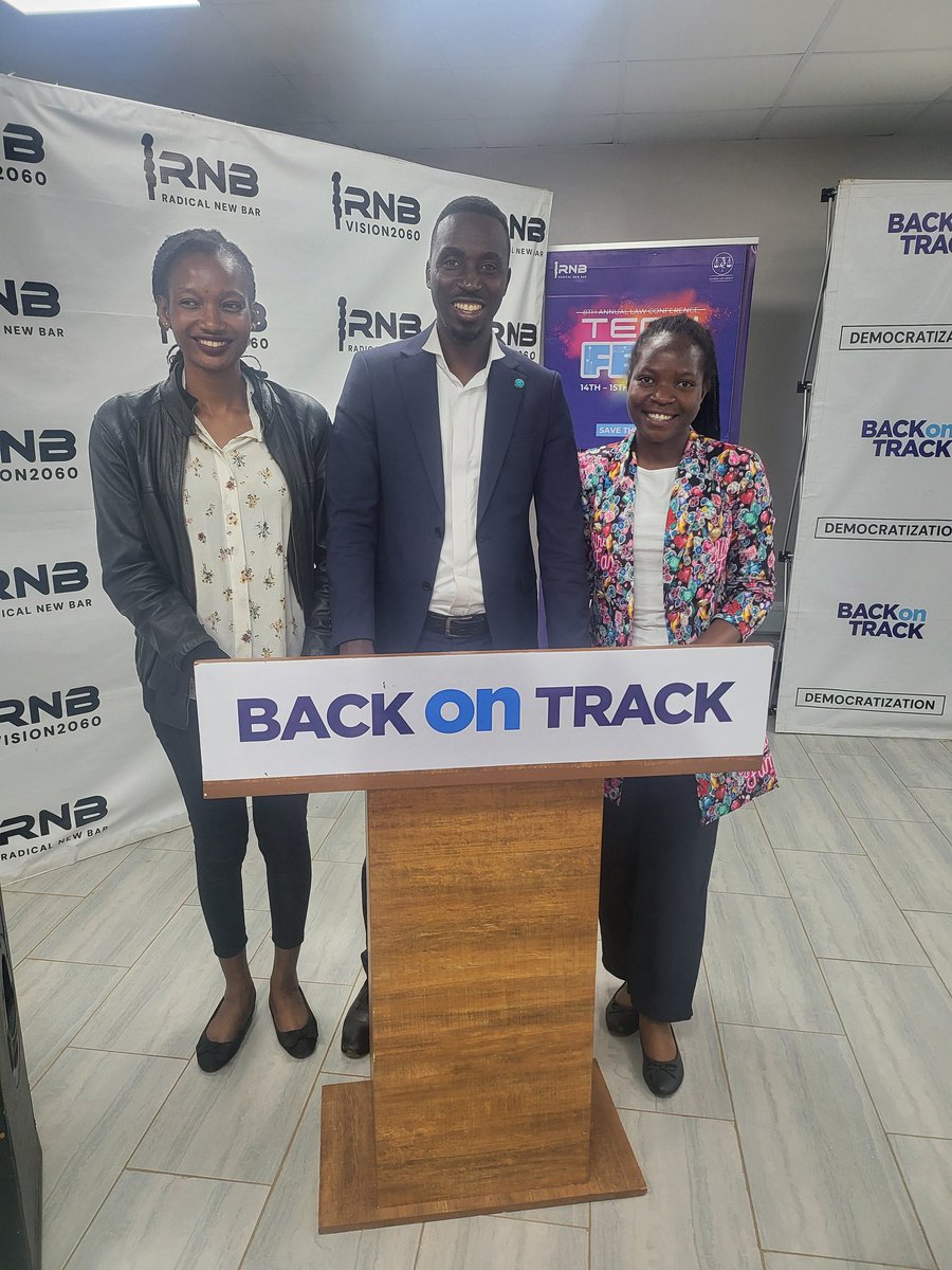 It was such an honor to have hosted young legal minds at the ULS House @ Judith Patricia Byanganga &amp; Fortunate Chilenje (LLM Human Rights &amp; Democratization in Africa Students @ University of Pretoria), a very insightful &amp; mature discussion we had
#Democratisation
#RNBvision2060