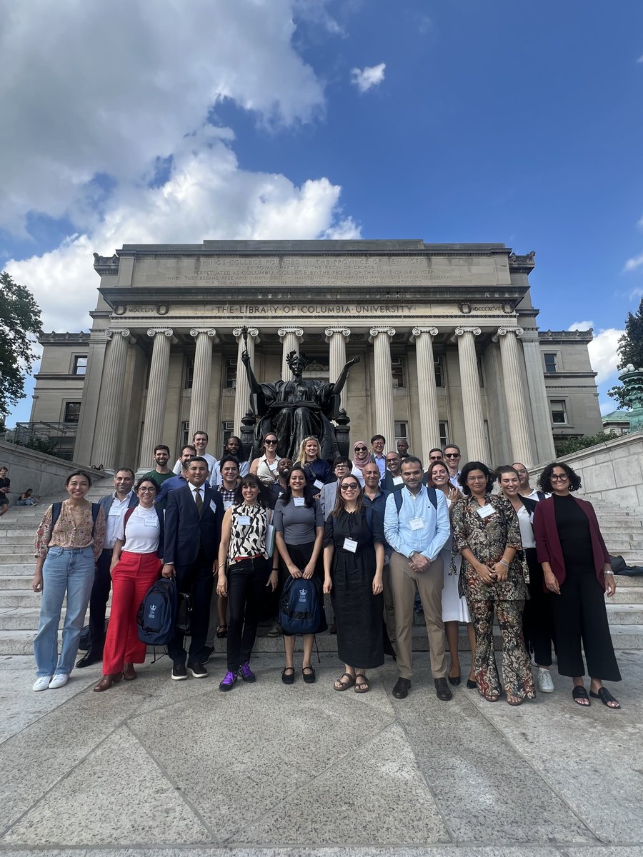 ColumbiaSIPA's tweet image. Welcome to SIPA!!
This week, the MPA in Global Leadership's Class of 2026 arrived on campus for their orientation. 35 students from 18 countries participated in a full-day of programing, engaging in community building activities, learning about the variety of University…
