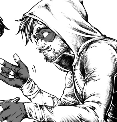 I always dreamed of working for him with some of my drawings and he gave me this opportunity together with another beautiful person 💚 👀 can't say more..