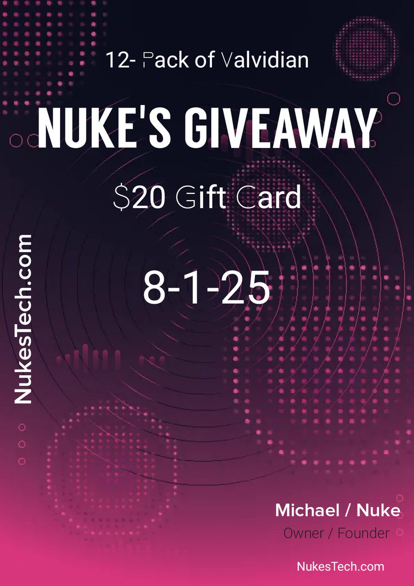 I'm GIVING AWAY a 12 pack of <a href="/valvidian/">Infused Focus</a> to 1 lucky winner as well as a $20 gift card (you choose) to the runner-up!! 

1. Be sure to be following me, <a href="/valvidian/">Infused Focus</a>, and <a href="/NukeGamingORG/">Nuclear Gaming</a>.

2. Retweet + Like this post.