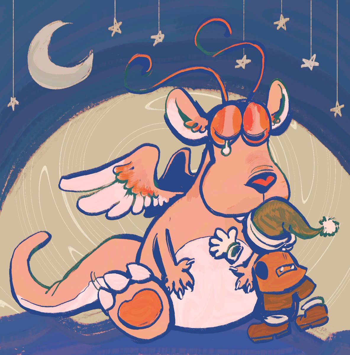 curlytsunamiART's tweet image. i love you, final boss
#moon_rpg