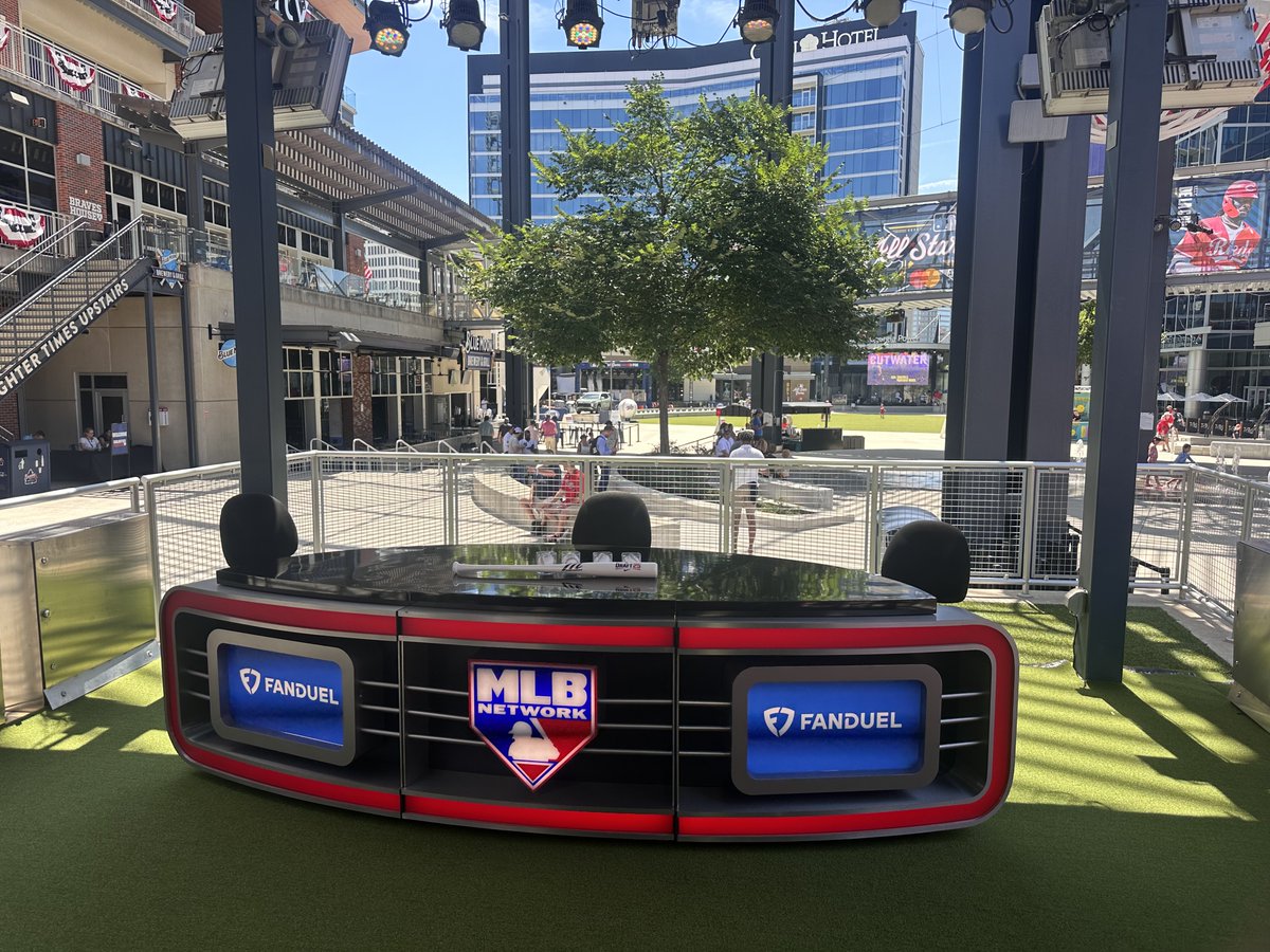 FilmwerksLLC's tweet photo. ⚾️Did ya catch the MLBN Draft and All Star Game this past Sunday?⚾️

We were all in for the action and proud to have provided the sets and desks that helped bring MLB Network’s amazing vision to life on the big stage! ⭐

Huge thanks and shoutout to @MLBNetwork for trusting us to be part of these incredible events each year.💥

💬 Who was your favorite pick?
👀 Spot our setup on the broadcast?
👇 Let us know below

#MLBDraft #AllStarGame #MLBNetwork #broadcast  #Baseball #MLBAllStar2025 #eventproduction