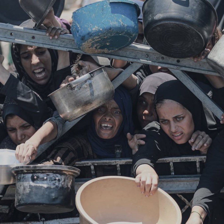 I wonder how long the world will wait. Will they wait for all people of Gaza to die of hunger?