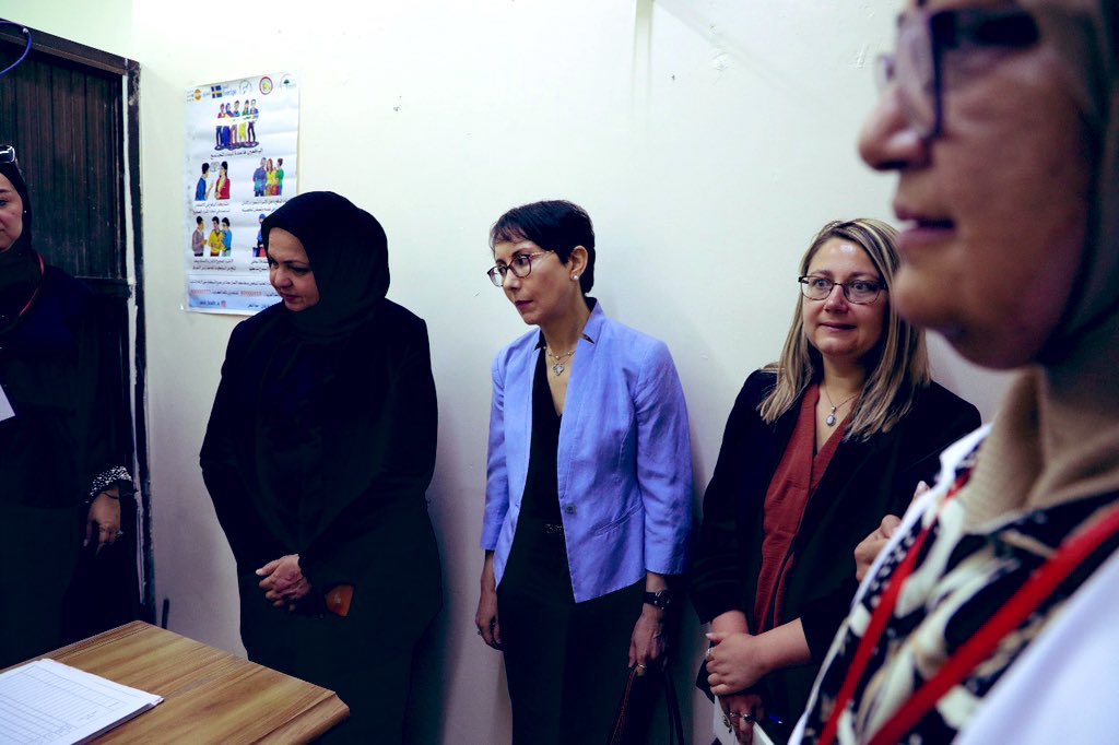 UNFPAIraq's tweet image. الشراكات القوية تصنع أنظمة صحية قوية. ✅
انضم صندوق الأمم المتحدة للسكان إلى وزارة الصحة العراقية ووفد من السفارة البريطانية في زيارة إلى مركز المنصور الصحي النموذجي الذي يقدم خدمات متكاملة في الصحة الإنجابية وتنظيم الأسرة. 🤰