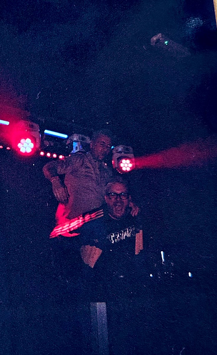 robsmithireland's tweet image. Shoutout to the hero @DonBalls for capturing this moment of myself and @revtonybones in Workmans via a disposable camera.