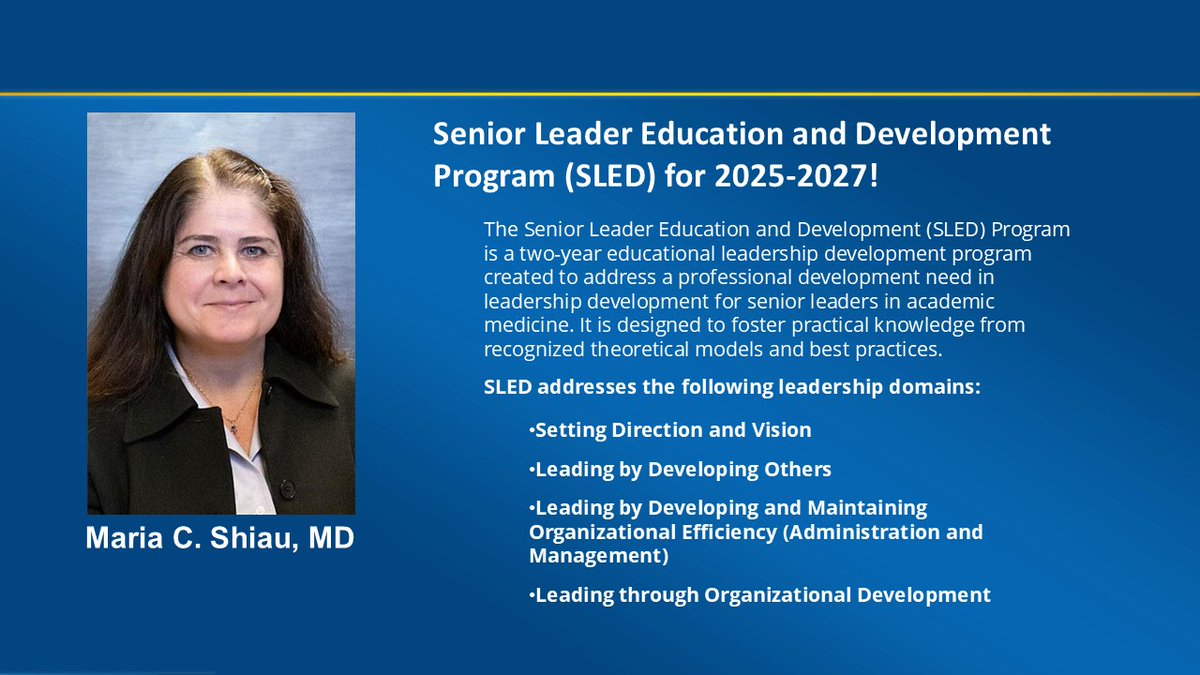 URMC Imaging (@urmc_imaging) on Twitter photo 🎉 Congratulations to Maria Shiau, MD, MA on being selected for the Senior Leader Education and Development Program (SLED) 2025-2027! #Leadership #SLED2025 <a href="/UR_Med/">UR Medicine</a> <a href="/JennHarveyMD/">Jennifer Harvey</a> 🎉 Congratulations to Maria Shiau, MD, MA on being selected for the Senior Leader Education and Development Program (SLED) 2025-2027! #Leadership #SLED2025 <a href="/UR_Med/">UR Medicine</a> <a href="/JennHarveyMD/">Jennifer Harvey</a>