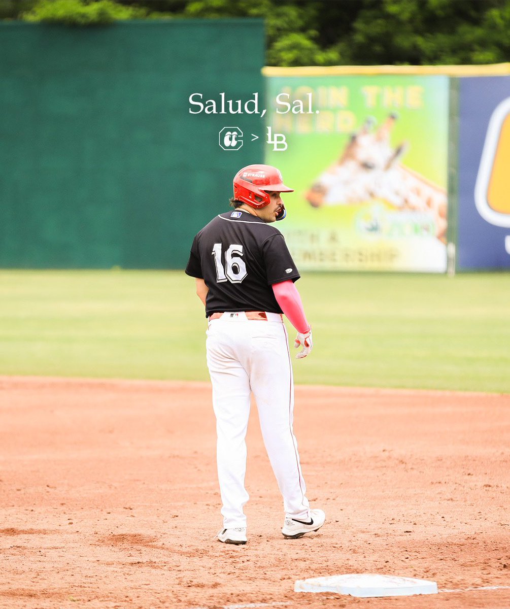 ChattLookouts's tweet image. Salud, Sal.
#Reds No. 3 Prospect Sal Stewart has been promoted to Triple-A!