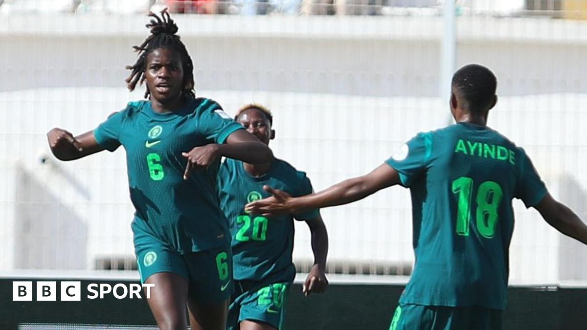 BBCAfrica's tweet image. Nigeria cruised into the semi-finals of the 2024 Women's Africa Cup of Nations with a 5-0 victory over Zambia in Casablanca.
The Super Falcons who are still yet to concede a goal, will face either South Africa or Senegal in the semi-finals.
bbc.in/4eTj7qq