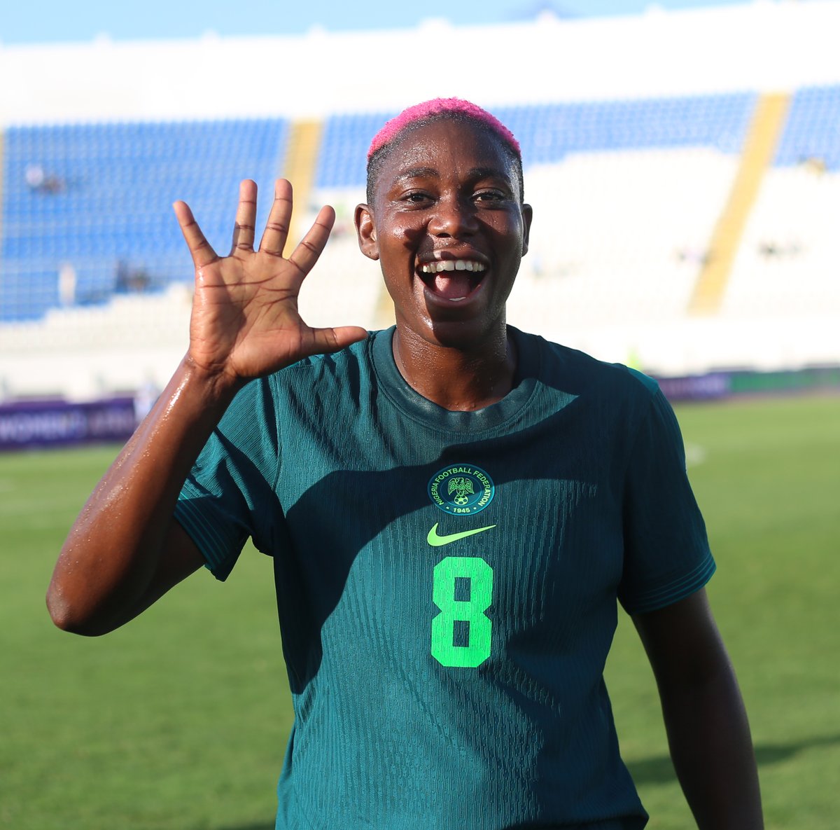 How many goals have Nigeria scored tonight? 😁

#TotalEnergiesWAFCON2024