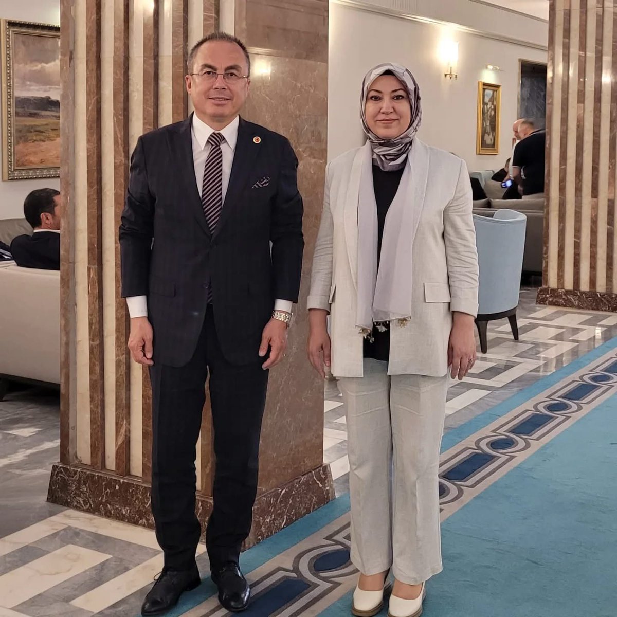 🇹🇷 İl Müdürümüz Şahin Ertem, Gazi Meclis’te Kıymetli Vekilimiz Sayın  Rukiye Toy Hanımefendi’yi ziyaret etti.

🏛️ Bakanlığımızın Sivas’a yapacağı yatırımlar üzerine verimli bir sohbet gerçekleştirildi.

🤝 Misafirperverlikleri ve destekleri için teşekkür ederiz.