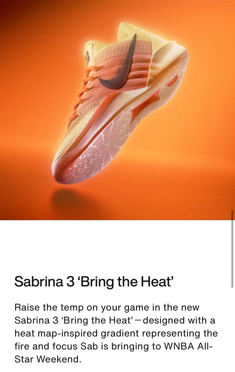 ShaunMcKnight's tweet image. After designing @KingJames first cross-trainer shoe for Nike, among other projects, my nephew’s next shoe just dropped below (@sabrina_i20 3).
Kid is making a name for himself. 🔥