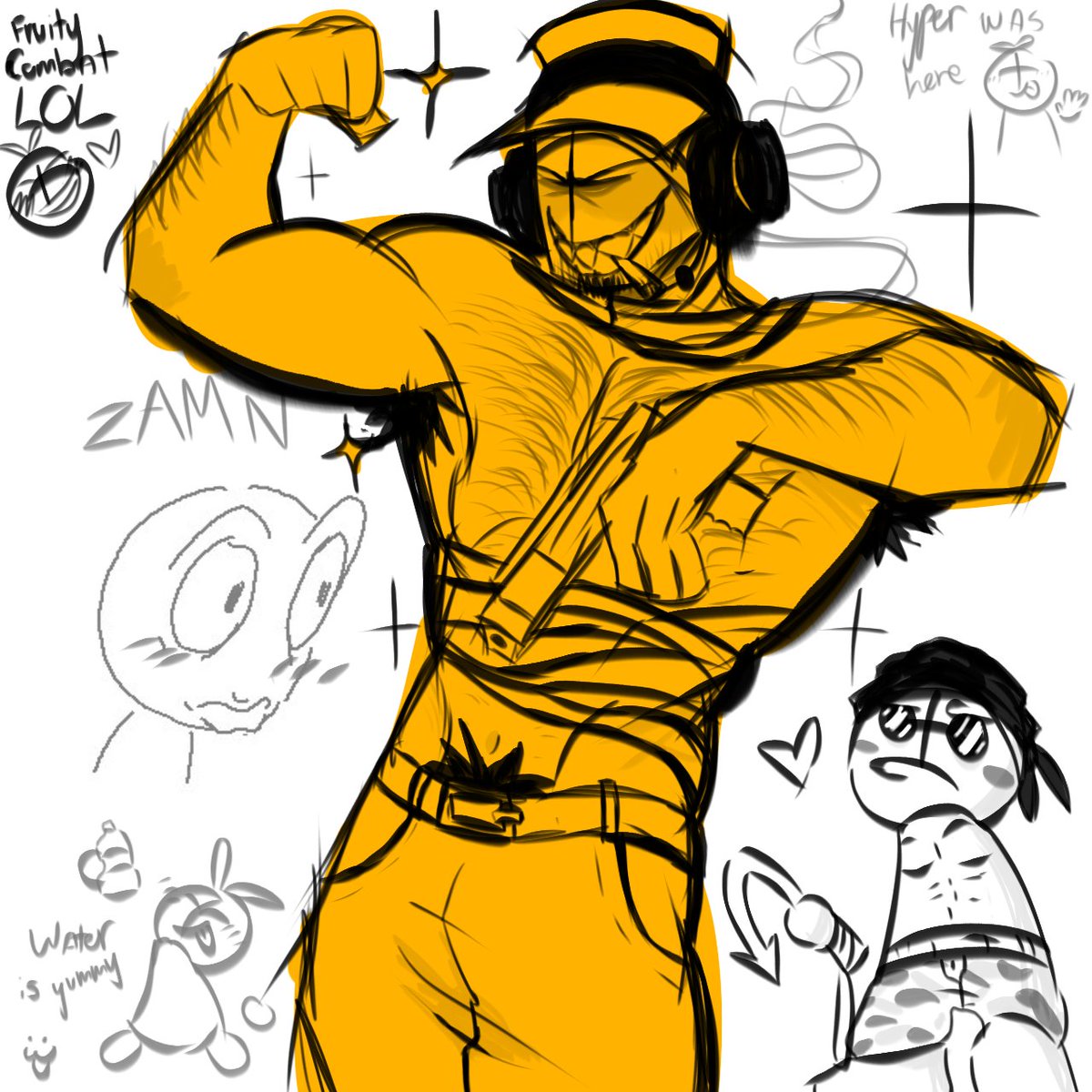 HYPERPOP_HYPER's tweet image. Does anyone still like Deimos from Madness Combat? Or no auggggf :'3