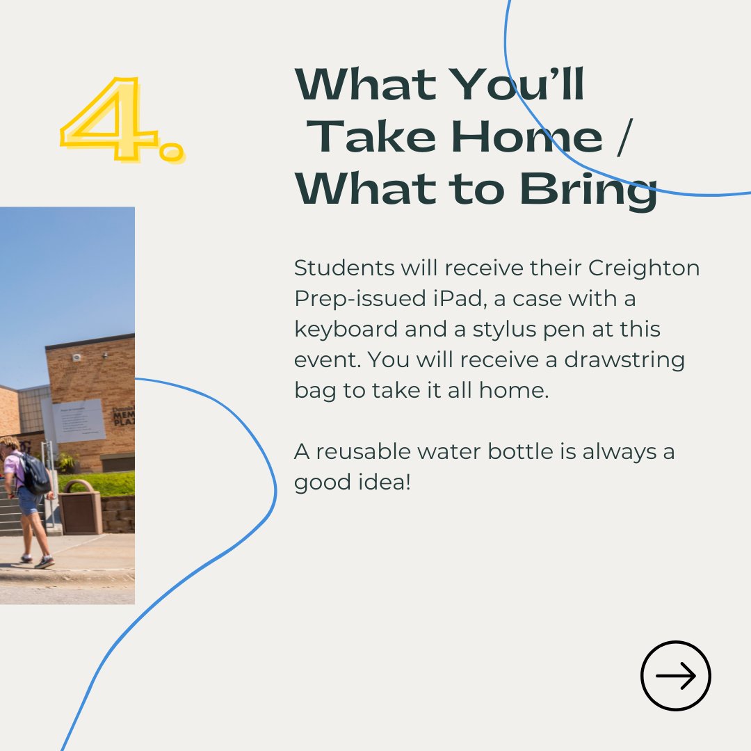 Creighton Prep Admissions (@gocreightonprep) on Twitter photo Incoming Prep students, ready for orientation? We're excited to welcome you to campus to get ready for the school year. The first day is less than a month away! See these important reminders for your Orientation Day. 
Go Jr. Jays!
7/23: Transfer Students
7/30: Class of 2029 Incoming Prep students, ready for orientation? We're excited to welcome you to campus to get ready for the school year. The first day is less than a month away! See these important reminders for your Orientation Day. 
Go Jr. Jays!
7/23: Transfer Students
7/30: Class of 2029