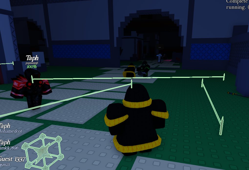 Spop694's tweet image. someone got most people in the server to play taph, this is killer hell