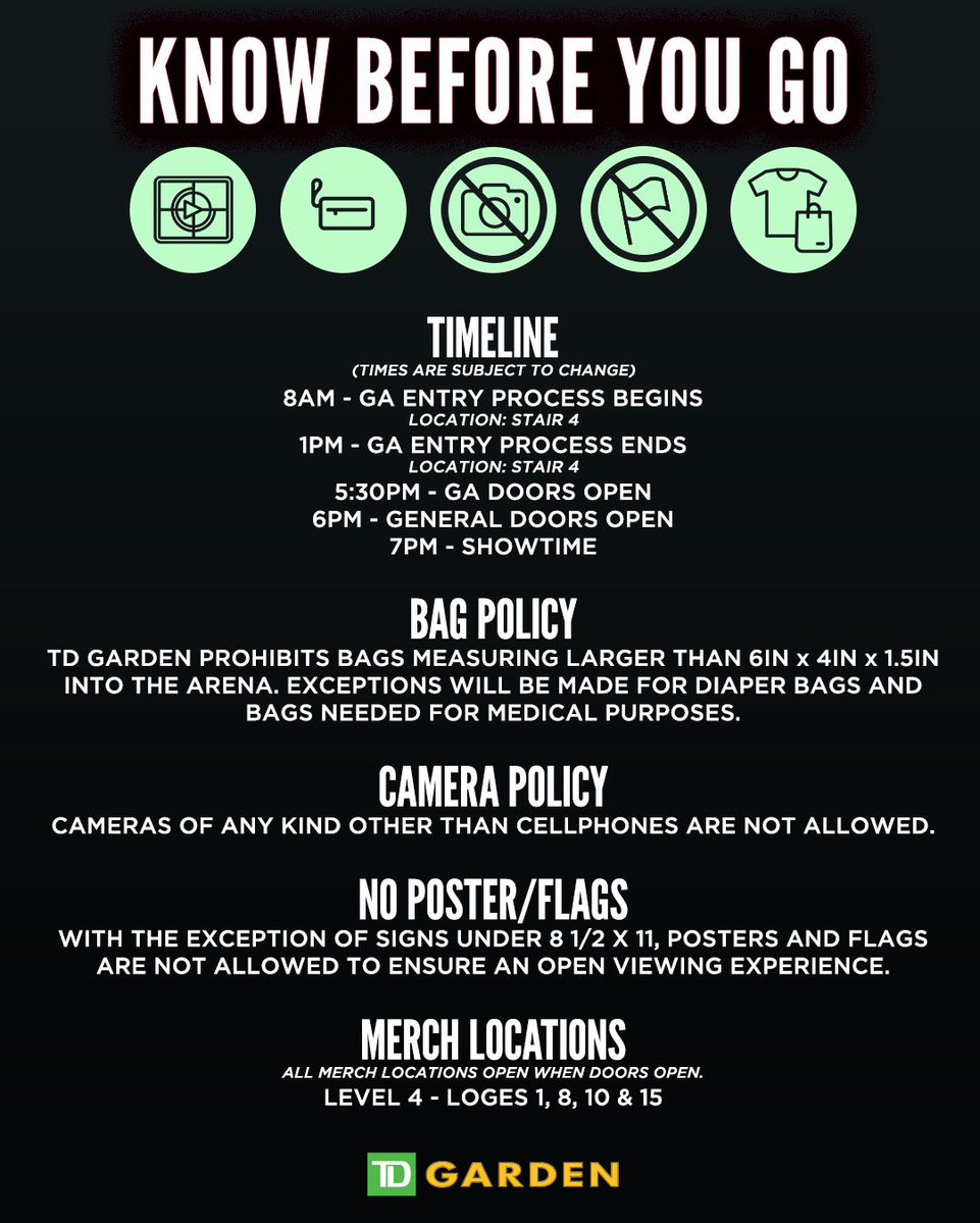 tdgarden's tweet image. Joining us for @Shinedown tomorrow? Here’s what you need to know! ⤵️
