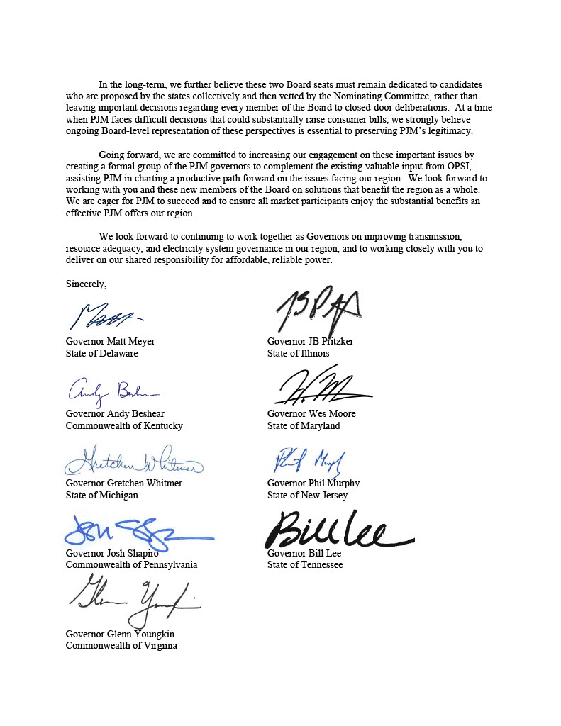GovPritzker's tweet image. Illinois has long been a national leader in energy — committed to delivering for our families and businesses.
But PJM undermines our efforts and lacks meaningful accountability to the very states it serves.
I'm joining a bipartisan group of governors in calling for reform.