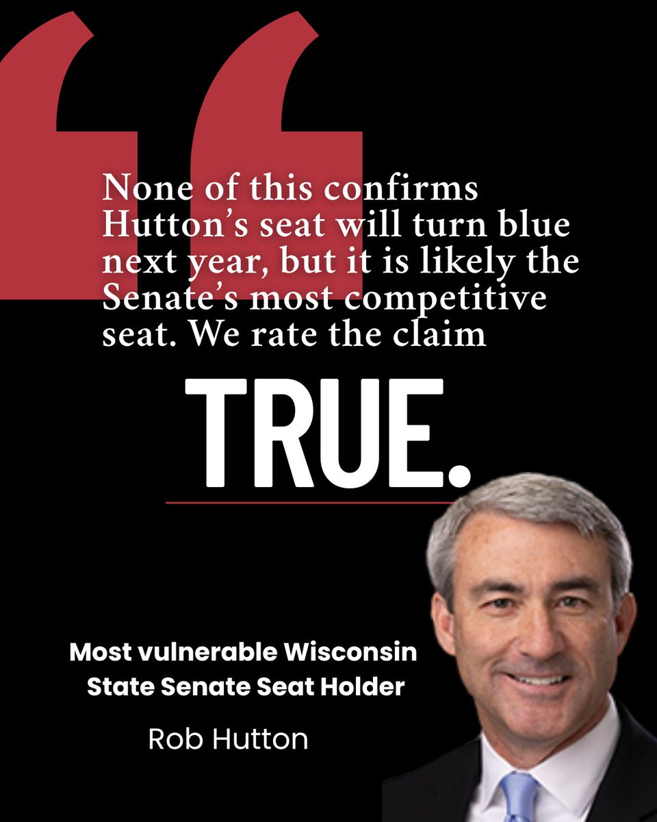 WisDems's tweet image. Is a Republican who voted against the state budget in one of Wisconsin's most flippable seats?
Yes.
jsonline.com/story/news/pol…