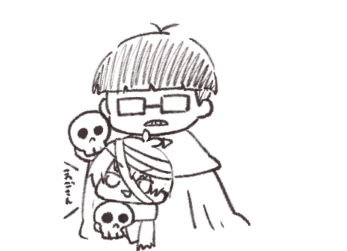 出勤前落書き(egis?) 