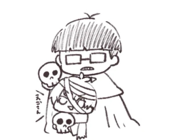出勤前落書き(egis?) 