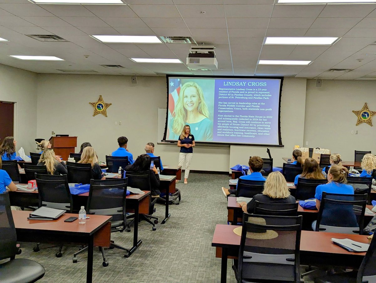 LindsayCrossFL's tweet image. I enjoyed the chance to speak with the Tampa Bay Beaches Chamber leadership group about my role in the legislature and how to be a leader in the community. Thanks to @SheriffPinellas for hosting!
#tampabaybeacheschamber #leadership