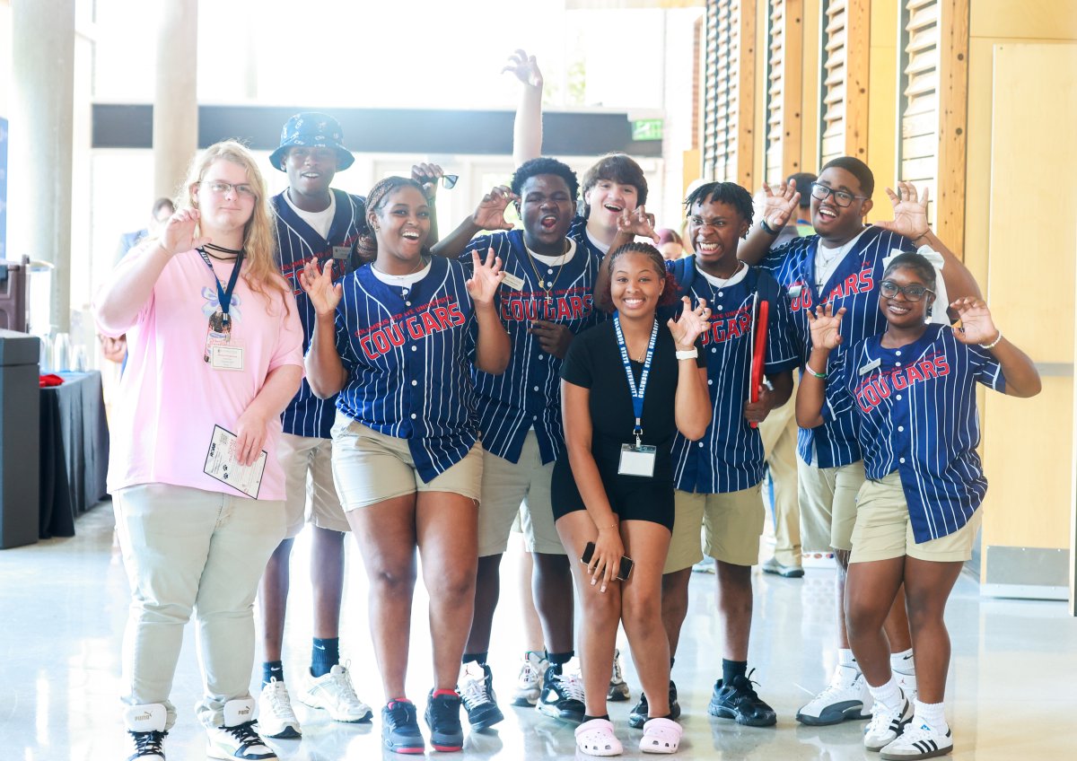 ColumbusState's tweet image. Best ROAR orientation ever🫶🐾
