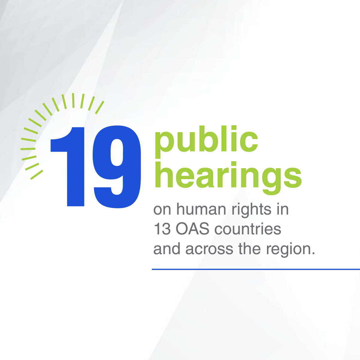 CIDH's tweet image. Want to know the topics of the 19 public hearings starting next Monday, July 21?
Check the schedule to explore the current and pressing human rights issues in the Americas that will be addressed during the #193IACHRSessions.
📆 Register to watch on Zoom with interpretation:
🔗…