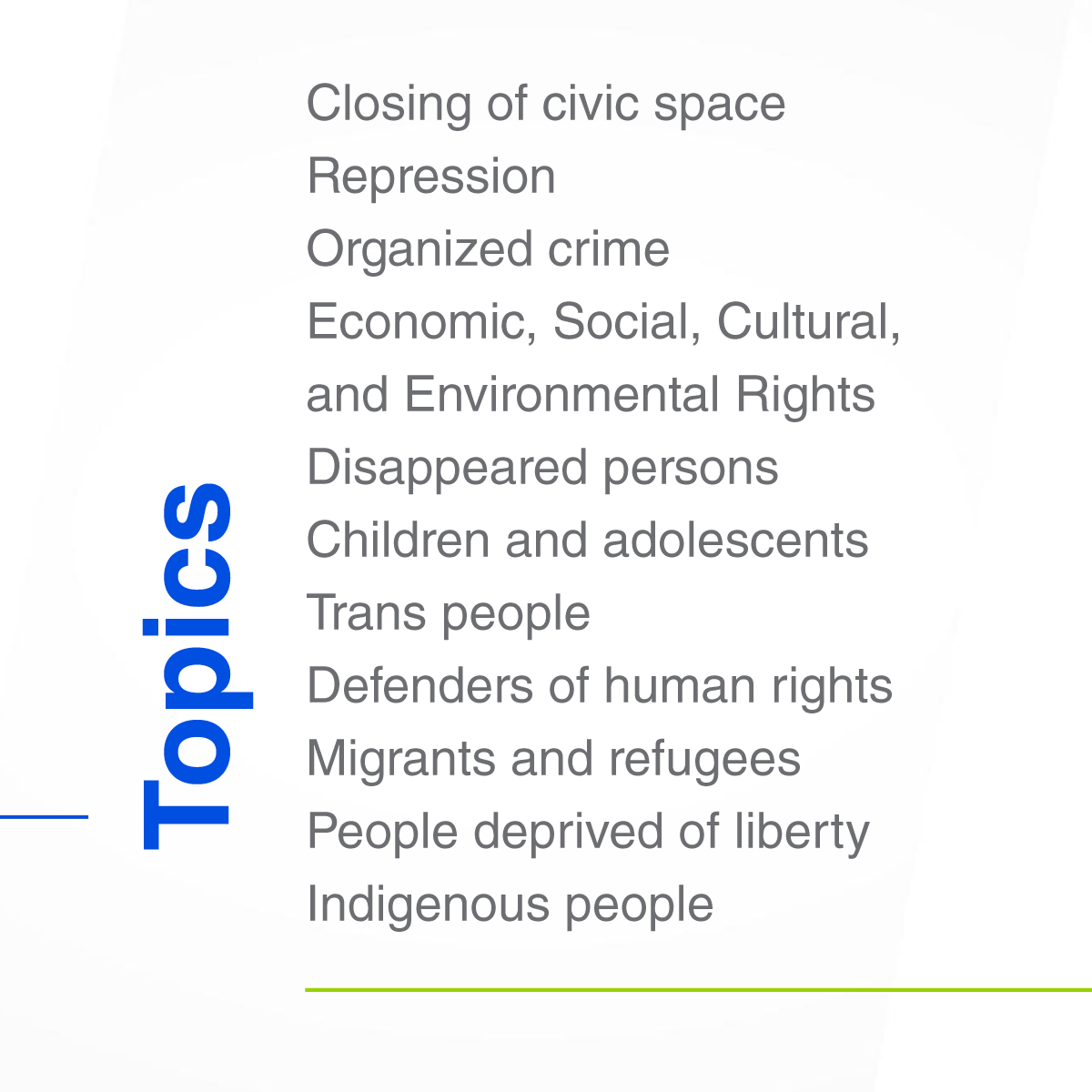 CIDH's tweet image. Want to know the topics of the 19 public hearings starting next Monday, July 21?
Check the schedule to explore the current and pressing human rights issues in the Americas that will be addressed during the #193IACHRSessions.
📆 Register to watch on Zoom with interpretation:
🔗…
