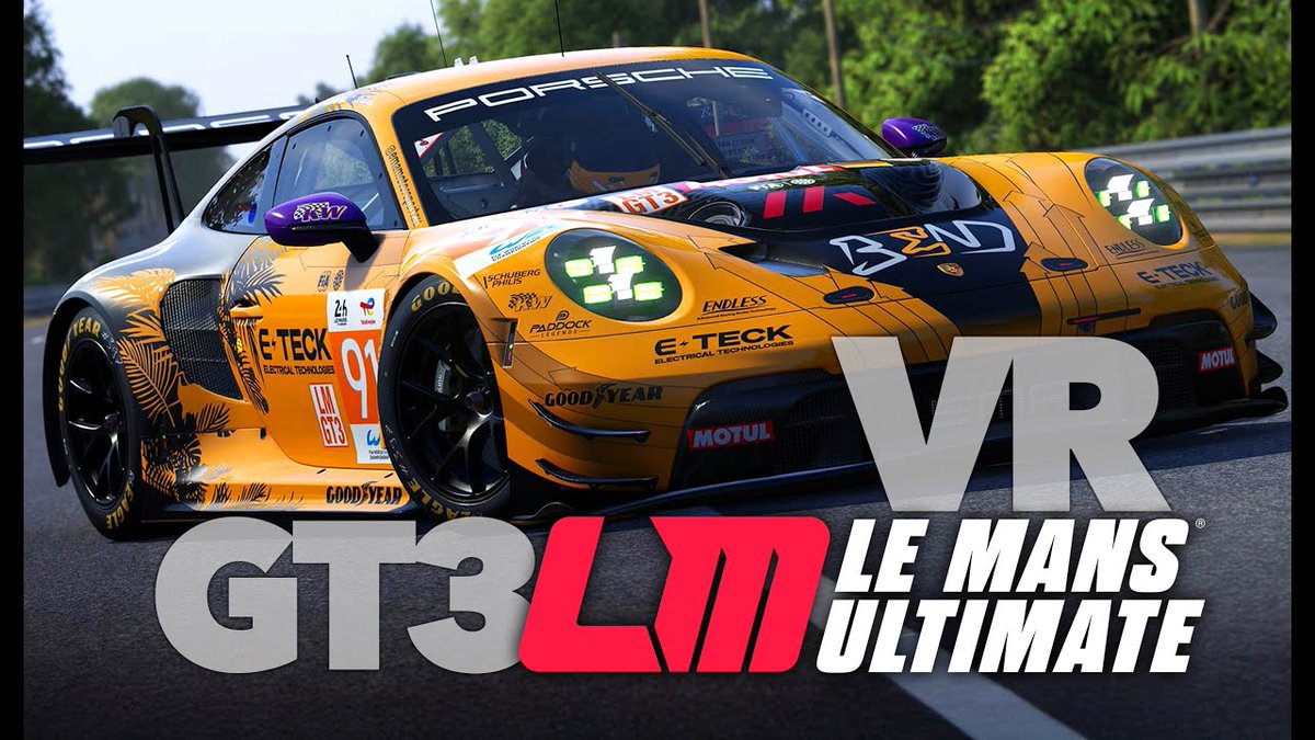 virtualgo34's tweet image. 📣 Nouvelle Vidéo sur #youtube
LE MANS ULTIMATE VR 💥 Découverte des #GT3 de #LMU en #PCVR sur #QUEST3
🔴 youtube.com/watch?v=RletxW…
#LeMansUltimate #vr @LeMansUltimate #simracing