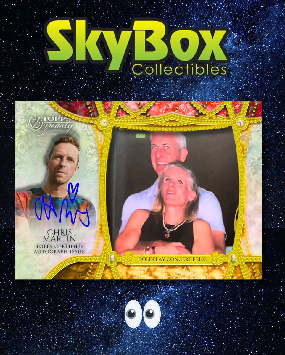 SkyboxCollect's tweet image. And They Were All Yellow…What A RELIC!
#coldplay #cheating #ceo #concert