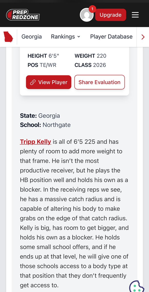 LKellzGA's tweet image. Check out this article mentioning Vike teammates, @TrippKelly11  &amp;amp; @KeatonStigall , and thank you @PrepRedzoneGA for the evaluations!
💯🏈

@ngfbrecruits @NGVikingsFB 

Mile Markers: I-85 prepredzone.com/2025/07/mile-m…