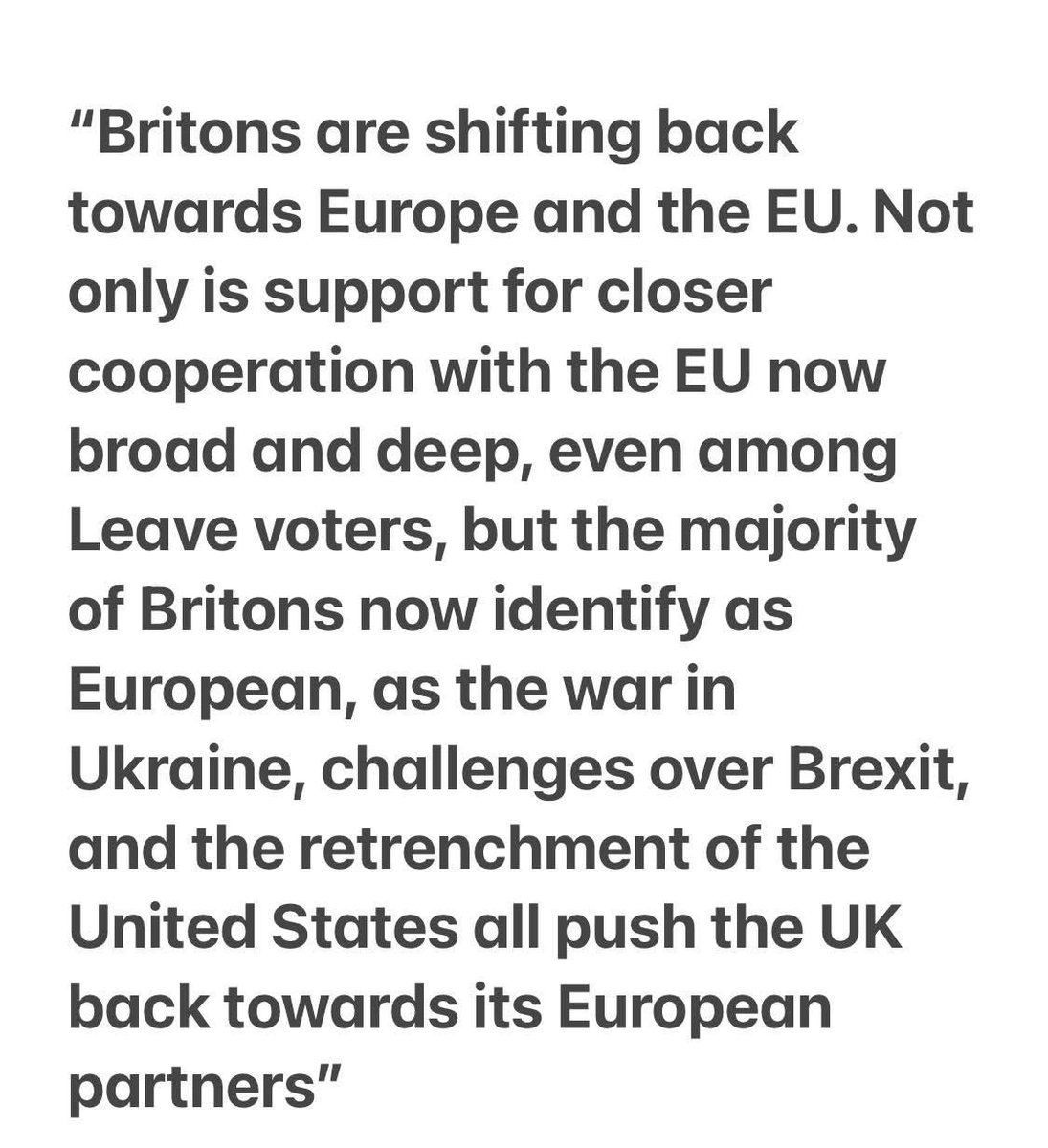 British people want to rejoin the European Union