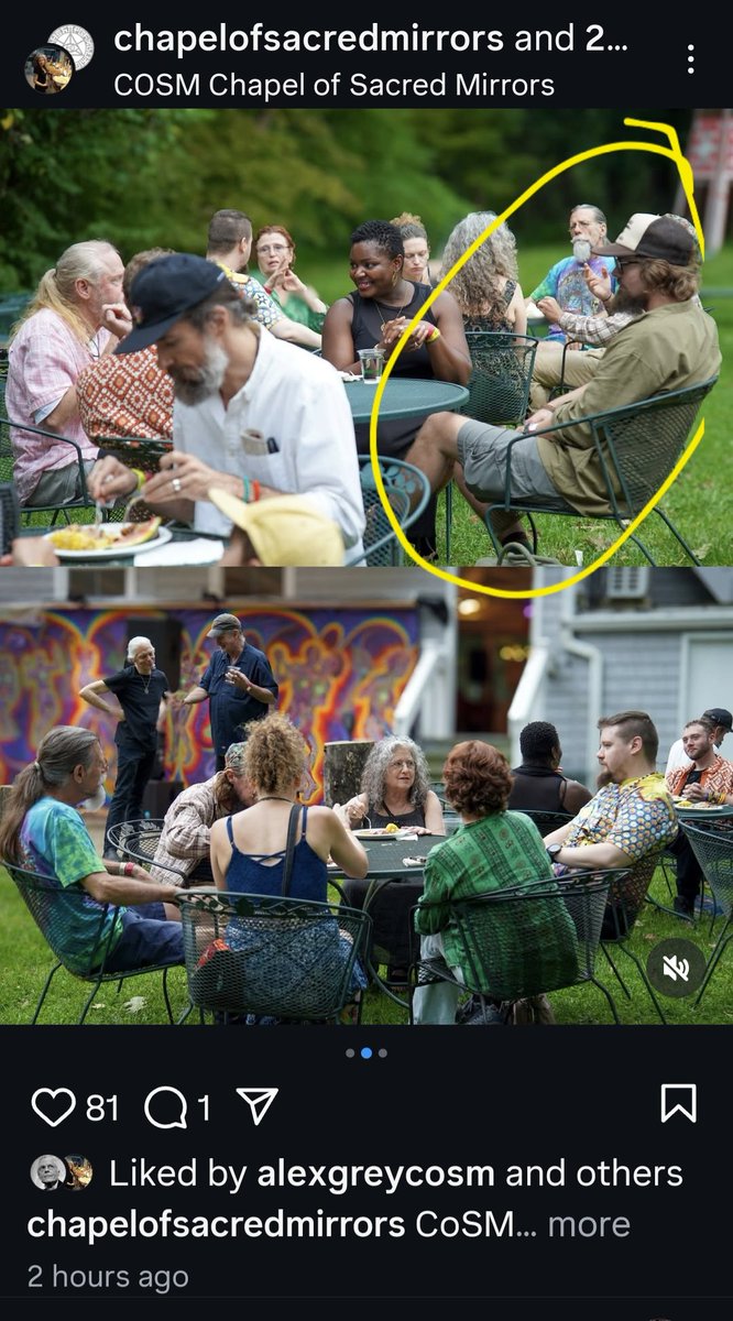 BipolarRecorder's tweet image. Just spotted myself in a piece of CoSM marketing on Instagram 😆
This was taken last year at their annual membership barbecue.
Go visit! It's a chill time.
@alexgreycosm