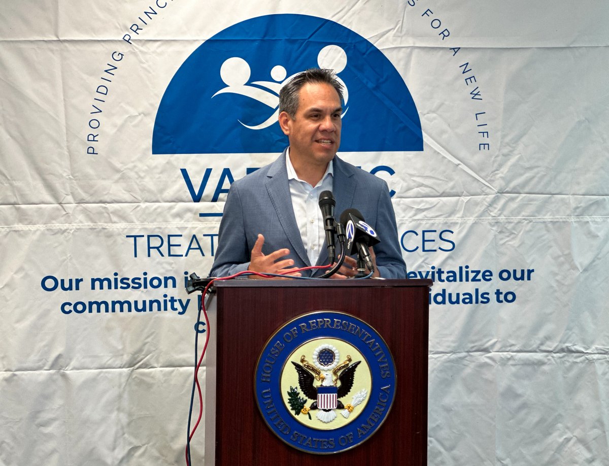RepPeteAguilar's tweet image. Addiction doesn’t care if you’re a Democrat or a Republican. It is claiming the lives of far too many of our friends and neighbors.
Cuts to Medi-Cal made by Trump’s One Big Ugly Law are going to put the lives of patients at addiction treatment centers like VARP Gibson House in…