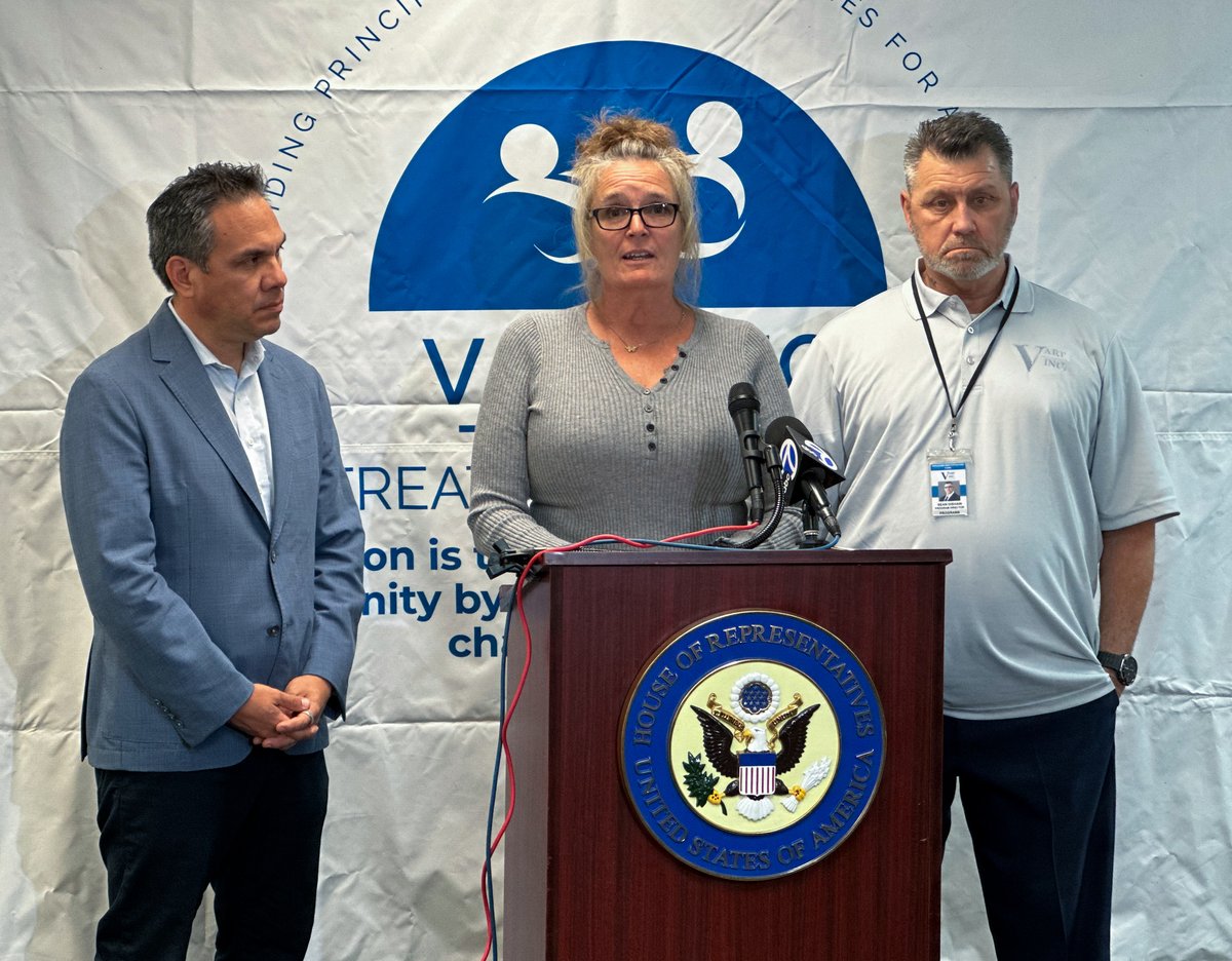 RepPeteAguilar's tweet image. Addiction doesn’t care if you’re a Democrat or a Republican. It is claiming the lives of far too many of our friends and neighbors.
Cuts to Medi-Cal made by Trump’s One Big Ugly Law are going to put the lives of patients at addiction treatment centers like VARP Gibson House in…