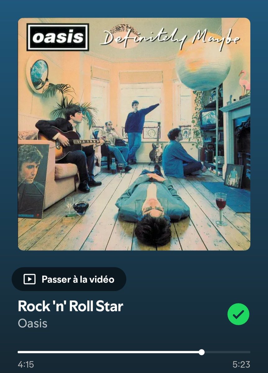 Sebyy71's tweet image. Name a great 90s song

👉 I start : Oasis - Rock N Roll Star