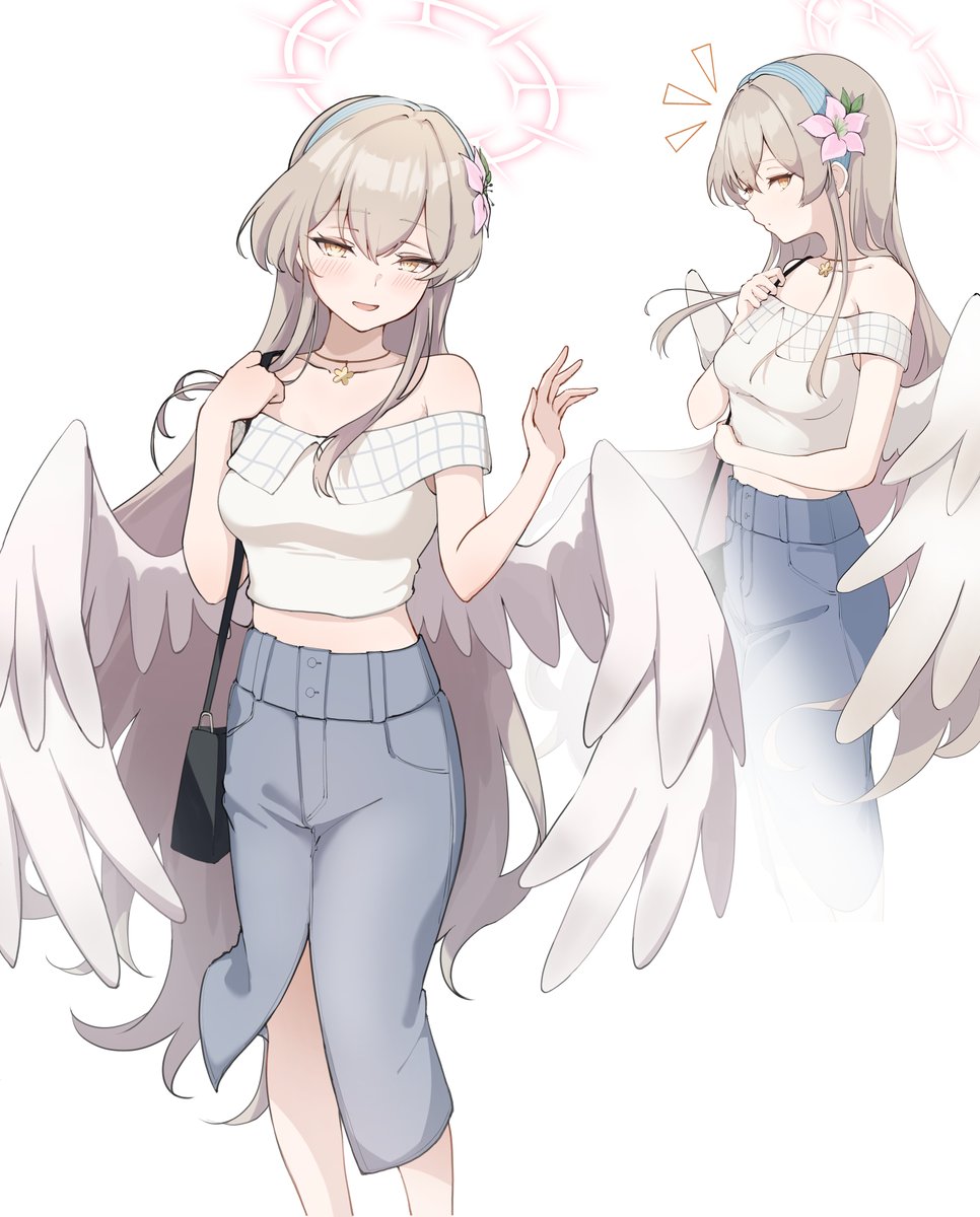 Gre2018's tweet image. ナギちゃんと私服デート