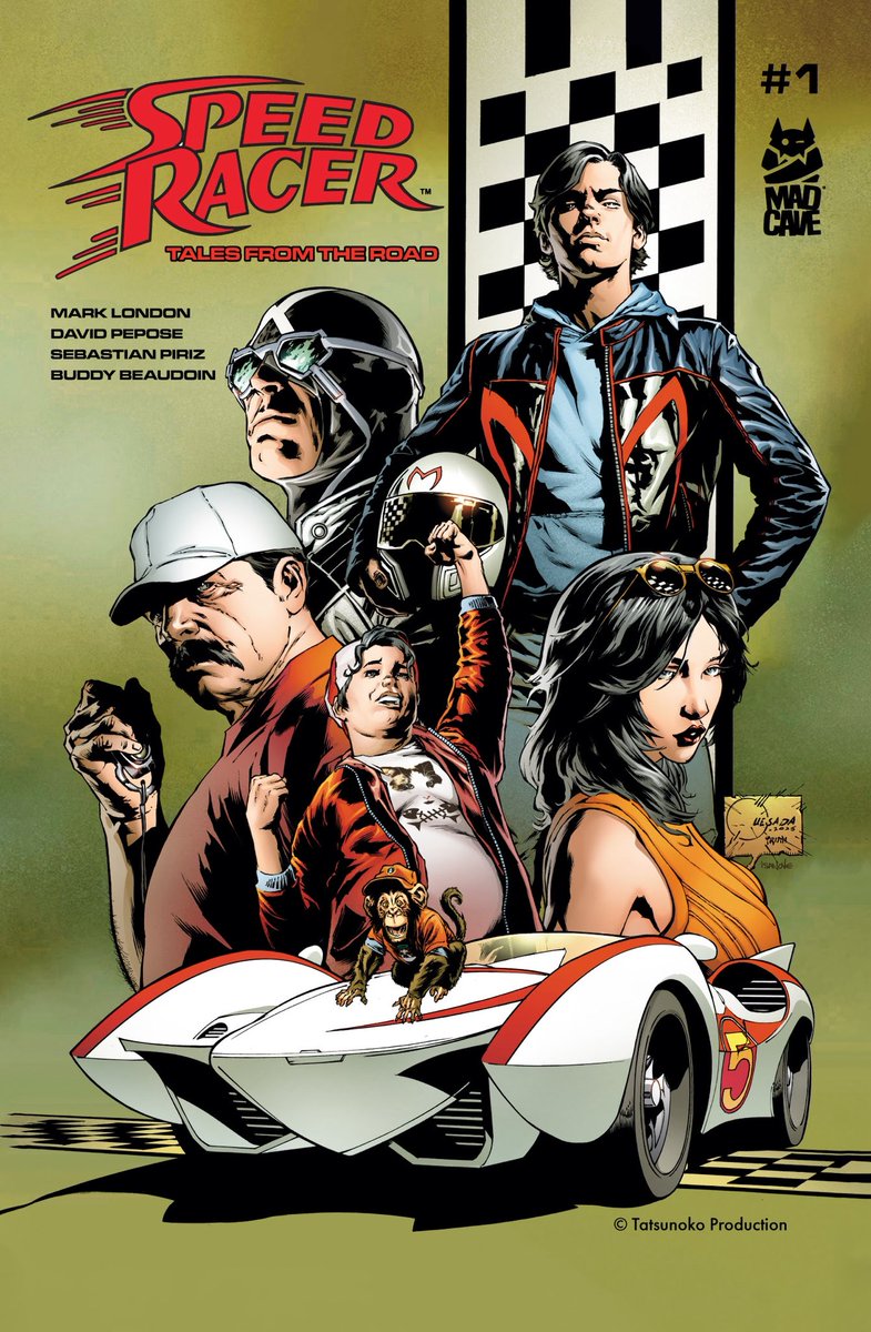 MarkLondonMCS's tweet image. A highlight carrer for me, folks. So happy, I just want to pinch myself. Thank you for sticking with me. And look at those covers!
Racer X Takes the Wheel in This High-Octane Anthology, Featuring a Story by Mark London, in His First Foray Into the World of Licensed Comics…