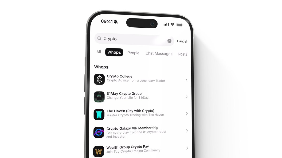 WhopIO's tweet image. Welcome to the new Whop iOS UI
>new sidebar
>new inside of your whop
>manage your profile in one place
>search across whops, people, chats, and posts