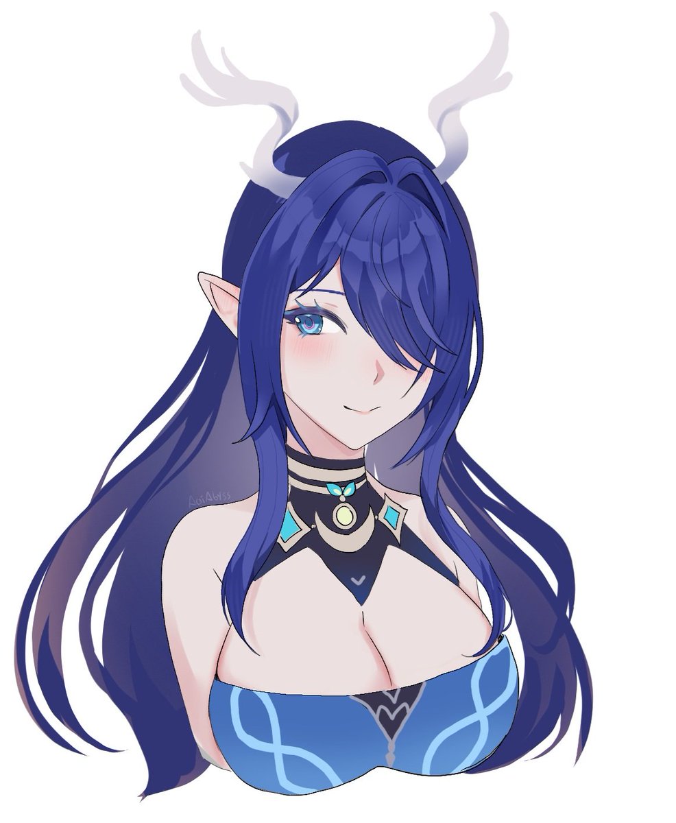 AoiAbyss's tweet image. &amp;lt;- Se enamoró*

#Lauma #GenshinImpact