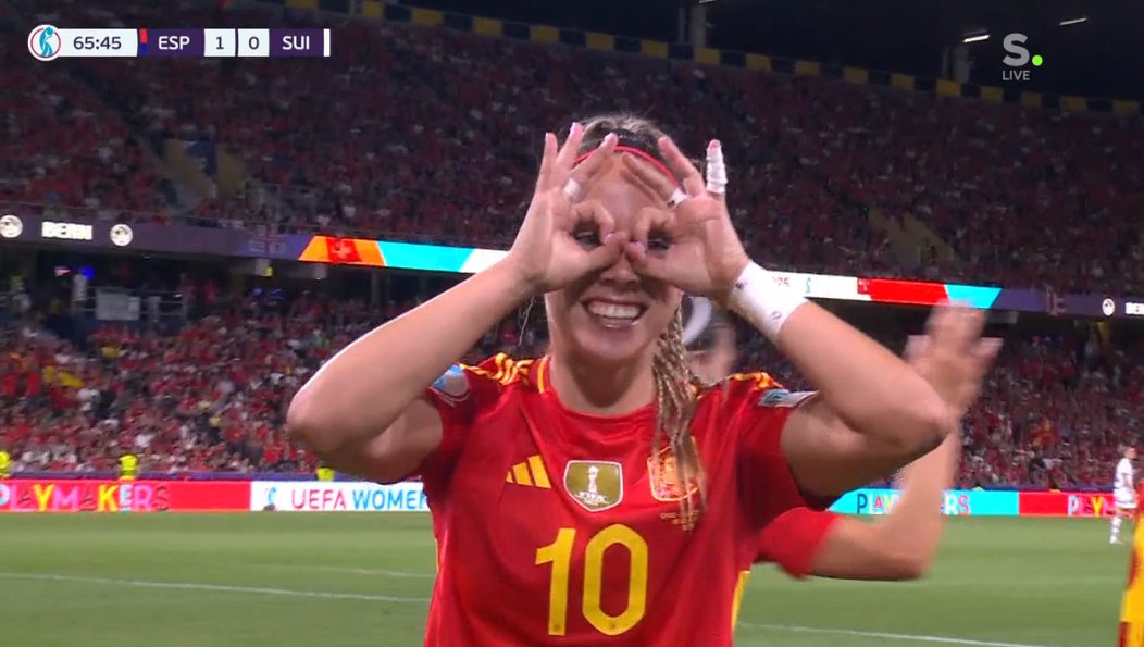gyezi_'s tweet image. 🎯 66&apos; Castillo 
🎯 71&apos; Pina
→ World Cup holders Spain, steadying course of reaching their first Euros S/Final — in 28&apos; fckin&apos; years!
#ESPSUI | #WEURO2025