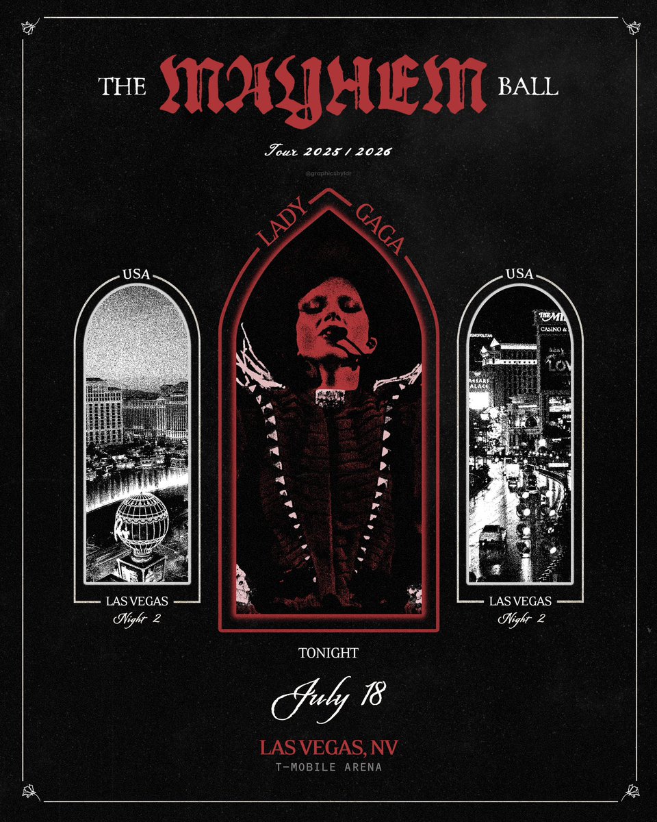 hausofarig's tweet image. The MAYHEM Ball - Show 2 - Tonight
@ladygaga