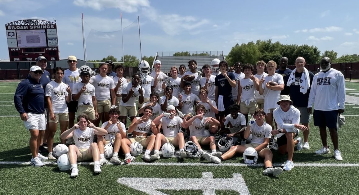 Simmons Foods Border Bash 7 on 7 Champions are the West Wolverines!  Defeated Greenwood in the finals! #BeTheFirst